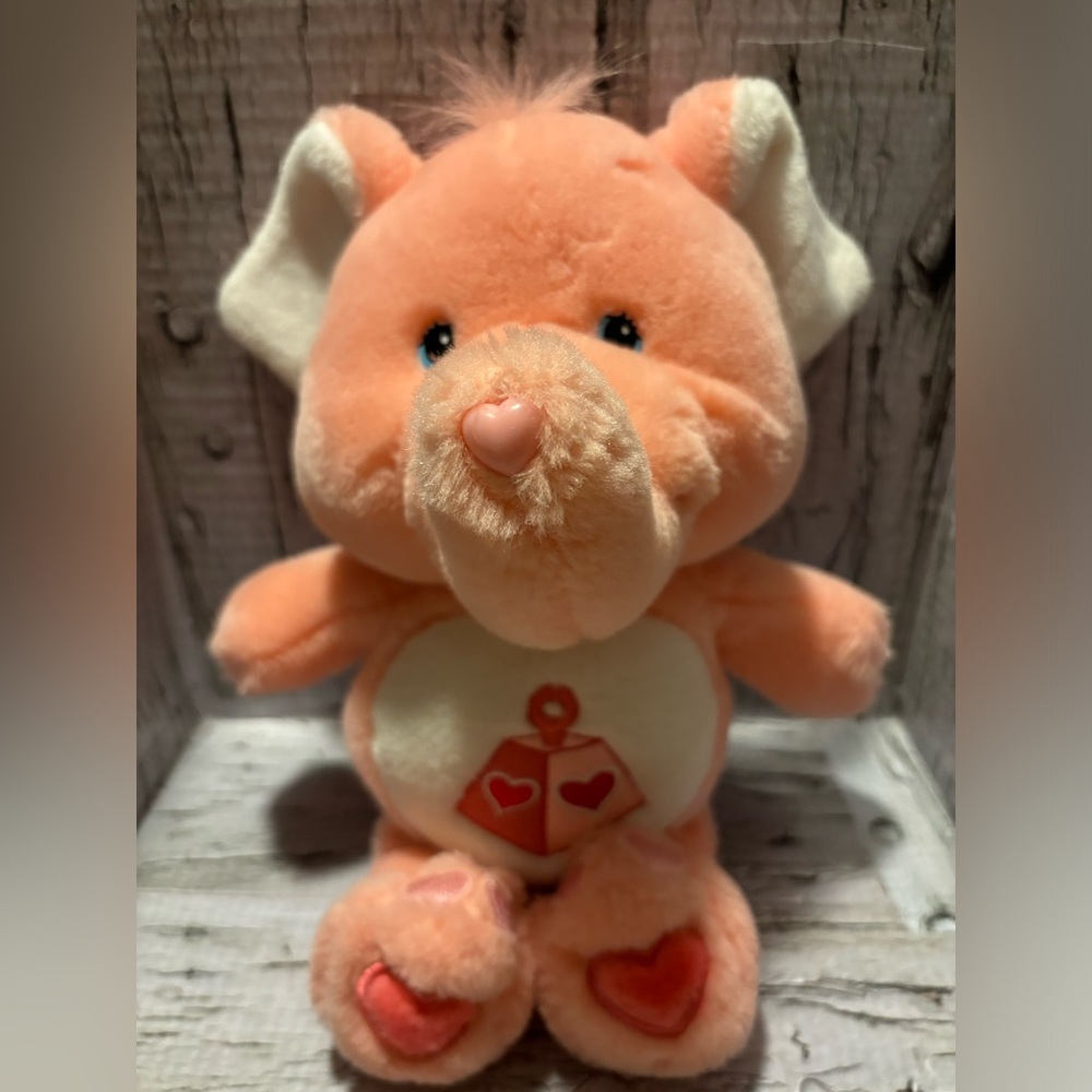 2004 Lotsa Heart Elephant Care Bear Cousin 13”